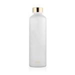 EQUA kulacs MISMATCH 750 ml, üveg Velvet Fehér (WHITE)