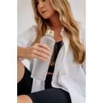 EQUA kulacs MISMATCH 750 ml, üveg Velvet Fehér (WHITE)