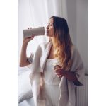 EQUA kulacs MISMATCH 750 ml, üveg Bézs
