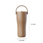 EQUA - Carry Cup termoszkulacs Karamell (600 ml)
