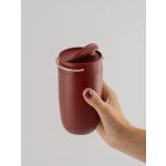 EQUA Cup, termosz bögre, Wine not (bordó) - 300 ml