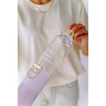 EQUA kulacs MISMATCH 750 ml, üveg Lila