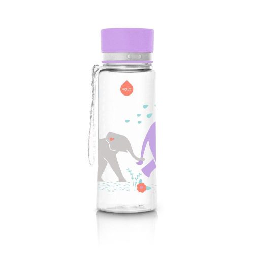 EQUA kulacs, BPA-mentes, Elefánt (600 ml)