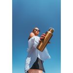 EQUA - Timeless duplafalú termoszkulacs BRONZ (600 ml)