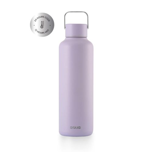 EQUA - Timeless duplafalú termoszkulacs LEVENDULA (600 ml)