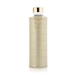 EQUA kulacs MISMATCH 750 ml, üveg Golden műbőr