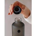 EQUA kulacs MISMATCH 750 ml, üveg Ash