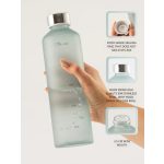 EQUA kulacs MISMATCH 750 ml, üveg Water O'Clock